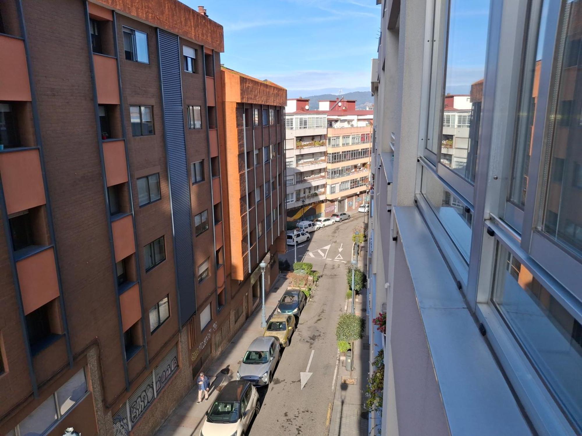 Apartamento Zona Camelias Vigo Bagian luar foto