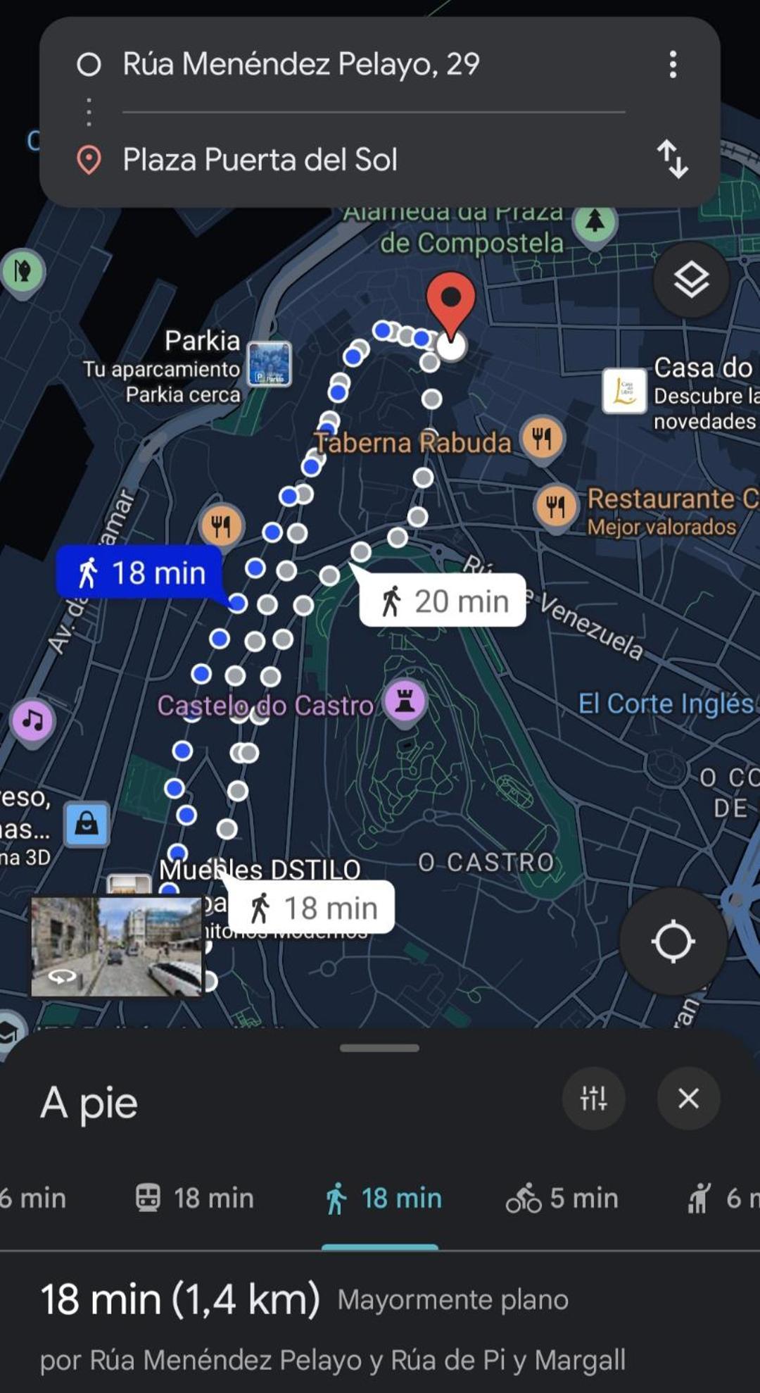 Apartamento Zona Camelias Vigo Bagian luar foto